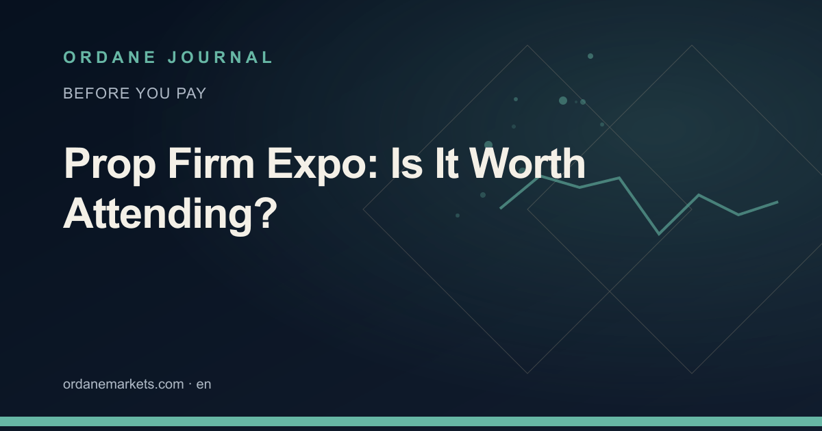 Prop Firm Expo: Is It Worth Attending?. Ordane Journal.
