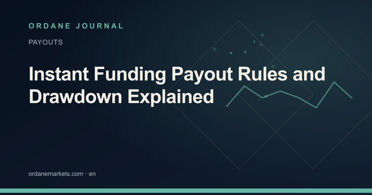Instant Funding Payout Rules and Drawdown Explained. Ordane Journal.