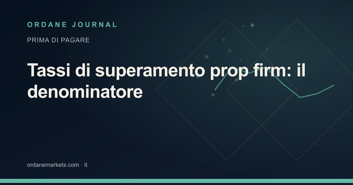 Tassi di superamento: leggi il denominatore. Ordane Journal.