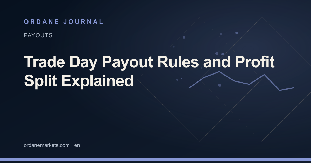 Trade Day Payout Rules and Profit Split Explained. Ordane Journal.